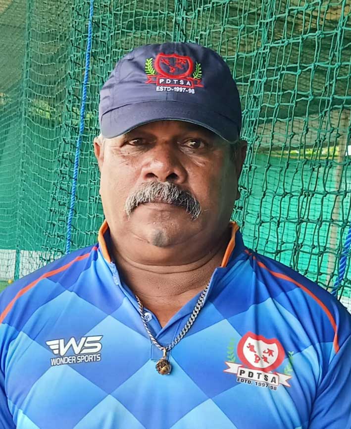 PDTSA Coach Jagdish Naik