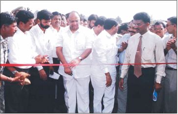 Ribbon Ceremony with honorable Sharad Pawar Saheb